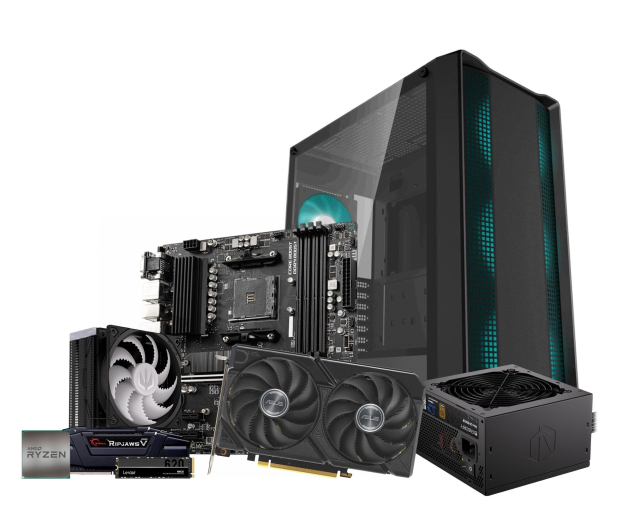 Polecany zestaw Ryzen 5 5600/16GB/1TB/RX9060 XT 16GB - 1580165 - zdjęcie